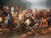 William Ranney Marion Crossing the Pee Dee France oil painting artist